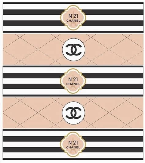 chanel label - chanel labels free printables.